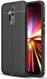 Huawei Mate 20 Lite Rugged Armor Brushed TPU Hoesje Zwart afbeelding 1