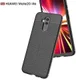 Huawei Mate 20 Lite Rugged Armor Brushed TPU Hoesje Zwart afbeelding 3