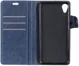 Alcatel 1 Crazy Horse Wallet Stand Hoesje Blauw afbeelding 10