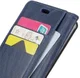 Alcatel 1 Crazy Horse Wallet Stand Hoesje Blauw afbeelding 5