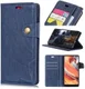 Alcatel 1 Crazy Horse Wallet Stand Hoesje Blauw afbeelding 6