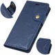Alcatel 1 Crazy Horse Wallet Stand Hoesje Blauw afbeelding 7
