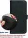 Rosso Deluxe OnePlus 6T Hoesje Echt Leer Book Case Zwart afbeelding 6