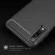 Samsung Galaxy A7 2018 Geborsteld TPU Hoesje Blauw afbeelding 8