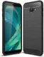 Samsung Galaxy J4 Plus Geborsteld TPU Hoesje Zwart afbeelding 1
