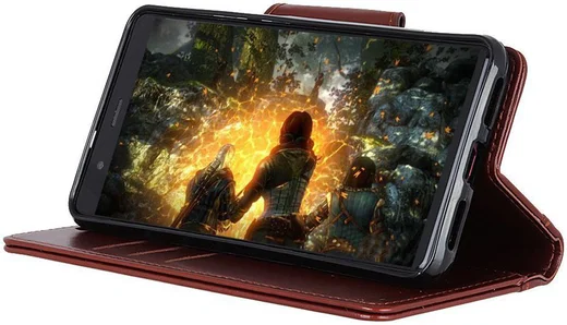 Huawei Mate 20 Lite Bookcase Hoesje Bruin afbeelding 5