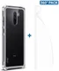 IMAK Xiaomi Pocophone F1 Hoesje TPU met Screenprotector Transparant afbeelding 1