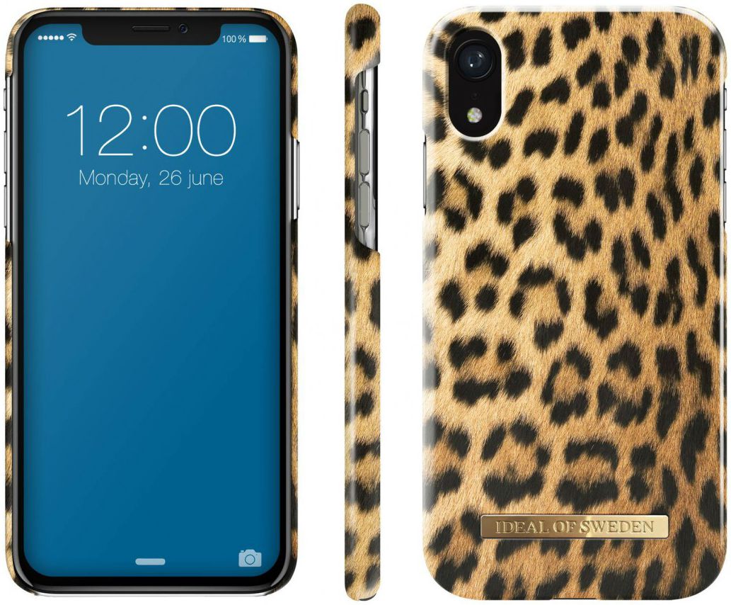 iDeal of Sweden iPhone XR Fashion Hoesje Wild Leopard afbeelding 2