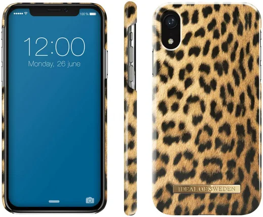 iDeal of Sweden iPhone XR Fashion Hoesje Wild Leopard afbeelding 2