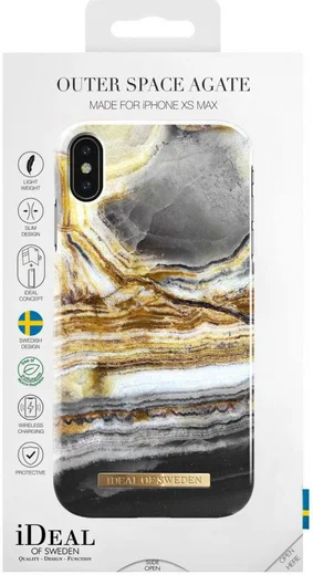 iDeal of Sweden iPhone XS Max Fashion Hoesje Outer Space Agate afbeelding 3