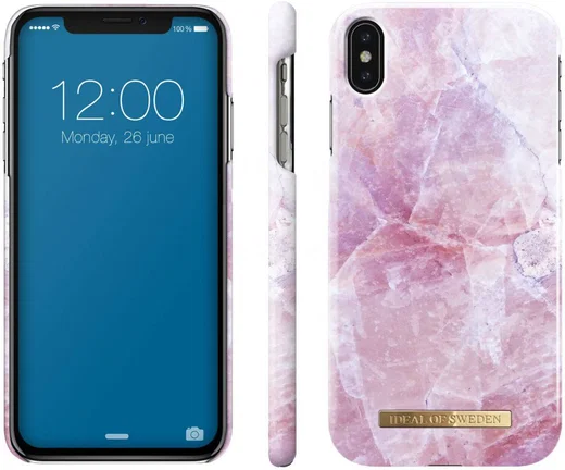 iDeal of Sweden iPhone XS Max Fashion Hoesje Pilion Pink afbeelding 4