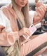 iDeal of Sweden iPhone XS Max Fashion Hoesje Pilion Pink afbeelding 3