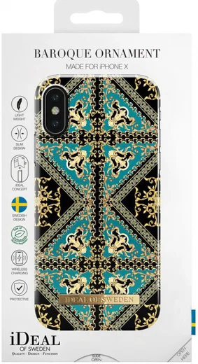 iDeal of Sweden iPhone XS / X Fashion Hoesje Baroque Ornament afbeelding 4