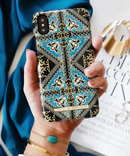 iDeal of Sweden iPhone XS / X Fashion Hoesje Baroque Ornament afbeelding 5