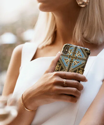 iDeal of Sweden iPhone XS / X Fashion Hoesje Baroque Ornament afbeelding 6