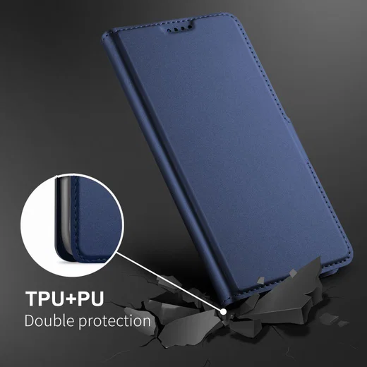 Huawei Mate 20 Lite Portemonnee Hoesje Blauw afbeelding 3