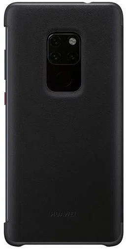 Huawei Mate 20 Originele Flip Cover Zwart afbeelding 2