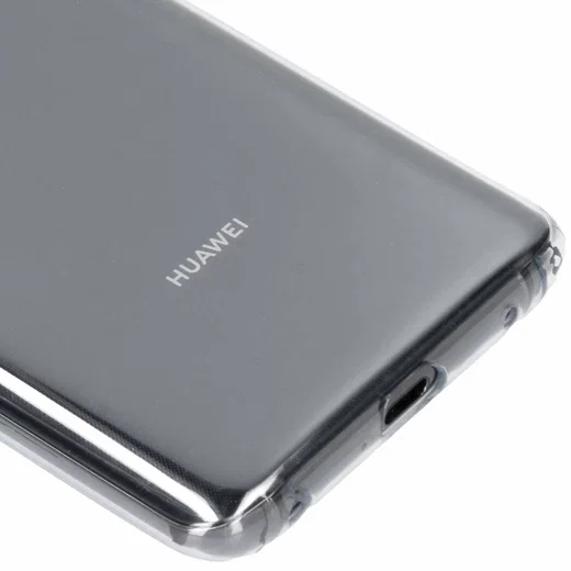 Origineel Huawei Mate 20 Pro TPU Hoesje Transparant afbeelding 4