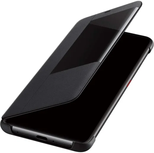 Huawei Mate 20 Pro Originele Flip Cover Zwart afbeelding 2