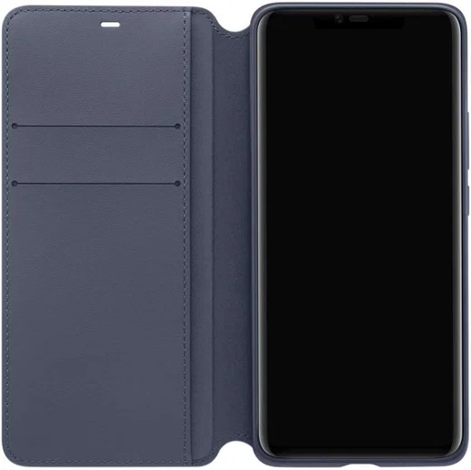 Originele Huawei Portemonnee Flip Cover Mate 20 Pro Blauw afbeelding 5