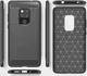 Huawei Mate 20 Geborsteld TPU Hoesje Zwart afbeelding 10