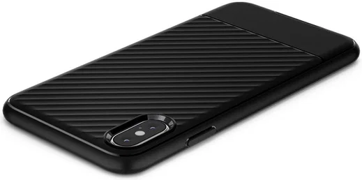 Spigen Core Armor Case Flexibel TPU Hoesje Apple iPhone XS Zwart afbeelding 10