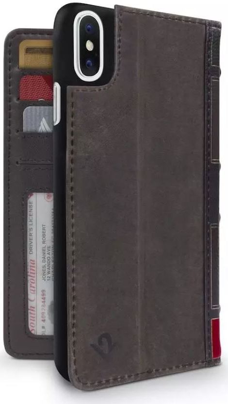 Twelve South BookBook voor iPhone XS Max Bruin afbeelding 1