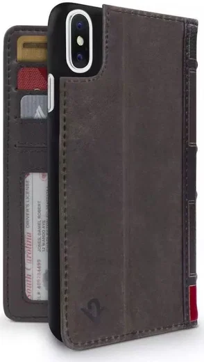 Twelve South BookBook voor iPhone XS Max Bruin afbeelding 1