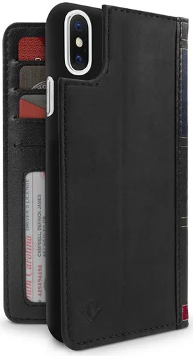 Twelve South BookBook voor iPhone XS Max Zwart afbeelding 1