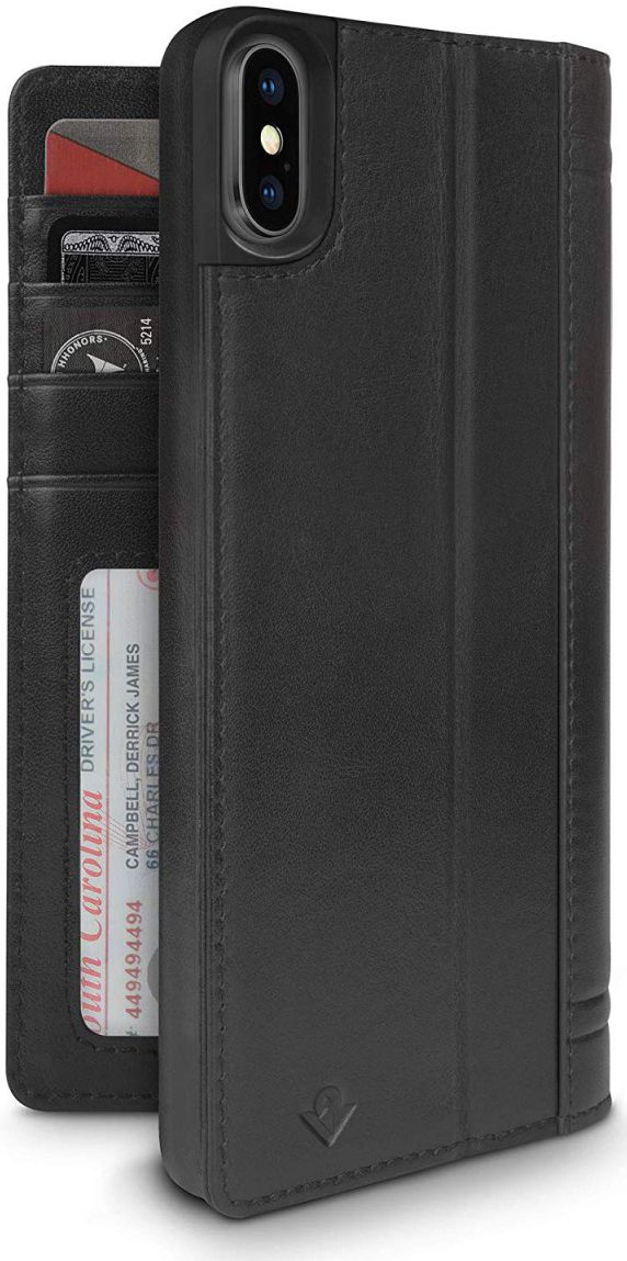 Twelve South Journal voor iPhone XS Max Zwart afbeelding 1
