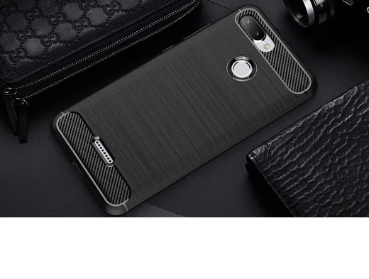 Xiaomi Redmi 6 Geborsteld TPU Hoesje Zwart afbeelding 10