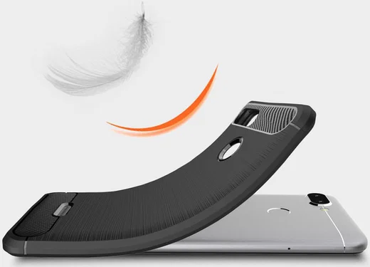 Xiaomi Redmi 6 Geborsteld TPU Hoesje Blauw afbeelding 5