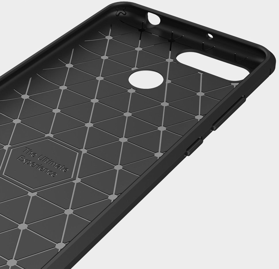 Xiaomi Redmi 6 Geborsteld TPU Hoesje Blauw afbeelding 9