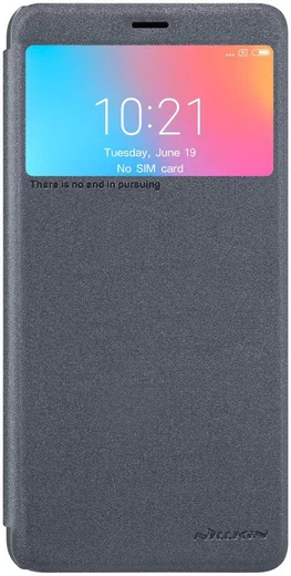 Nillkin Sparkle Series Flip Case Xiaomi Redmi 6 Grijs afbeelding 1