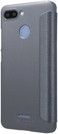 Nillkin Sparkle Series Flip Case Xiaomi Redmi 6 Grijs afbeelding 4