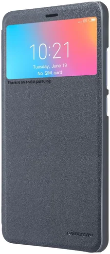 Nillkin Sparkle Series Flip Case Xiaomi Redmi 6 Grijs afbeelding 5
