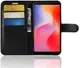 Xiaomi Redmi 6 Hoesje met Kaarthouder Zwart afbeelding 2