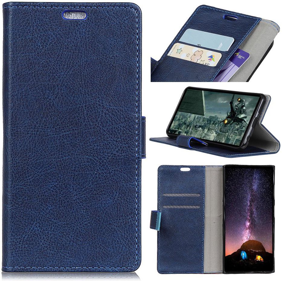 Motorola Moto E5 Play Portemonnee Hoesje Blauw afbeelding 7