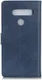 LG V40 Stijlvol Portemonnee Hoesje Blauw afbeelding 6