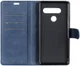 LG V40 Stijlvol Portemonnee Hoesje Blauw afbeelding 7