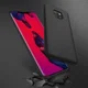 Huawei Mate 20 Pro Twill Slim Texture Back Cover Zwart afbeelding 8