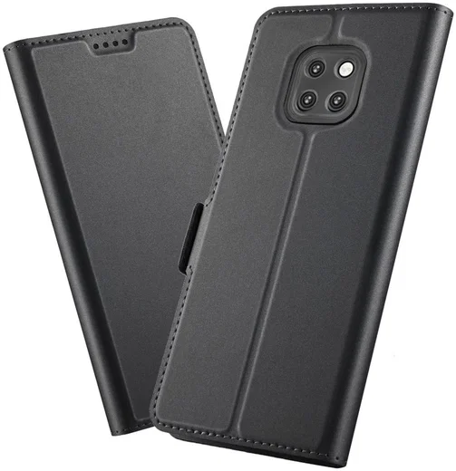 Huawei Mate 20 Pro Hoesje met Kaarthouder Zwart afbeelding 1