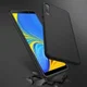 Samsung Galaxy A7 2018 Twill Slim Texture Back Cover Zwart afbeelding 2