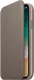 Originele Apple iPhone XS / X Leather Folio Taupe afbeelding 3