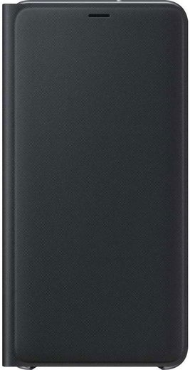 Samsung Galaxy A7 2018 Portemonnee Hoesje Zwart afbeelding 3