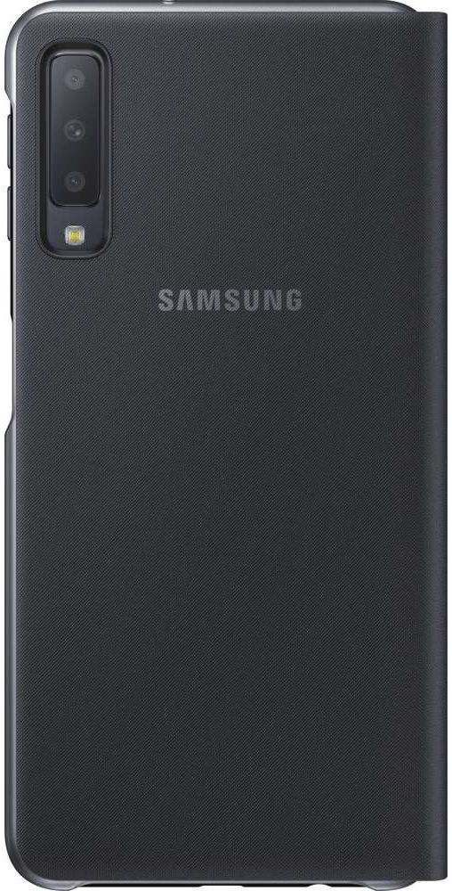Samsung Galaxy A7 2018 Portemonnee Hoesje Zwart afbeelding 5