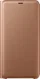 Samsung Galaxy A7 2018 Portemonnee Hoesje Goud afbeelding 2