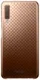 Samsung Galaxy A7 2018 Gradation Clear Cover Goud afbeelding 1