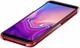 Samsung Galaxy J6 Plus Gradation Clear Cover Rood afbeelding 4