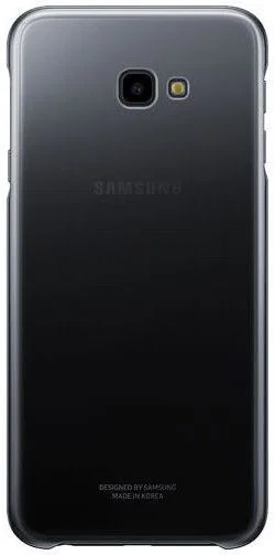 Origineel Samsung Galaxy J4 Plus 2018 Hoesje Gradation Cover Zwart afbeelding 1